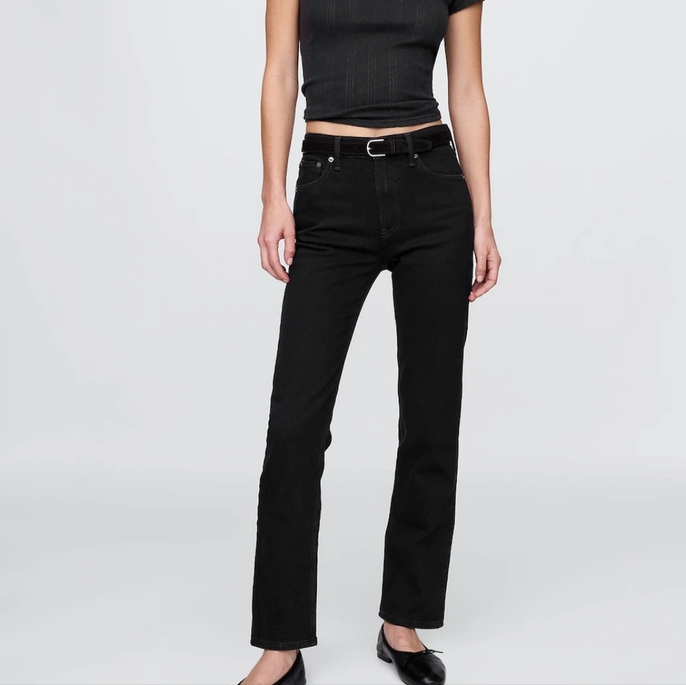 GAP 90's Inspired Classic Straight Leg Jeans Size 6/28, RN#54023